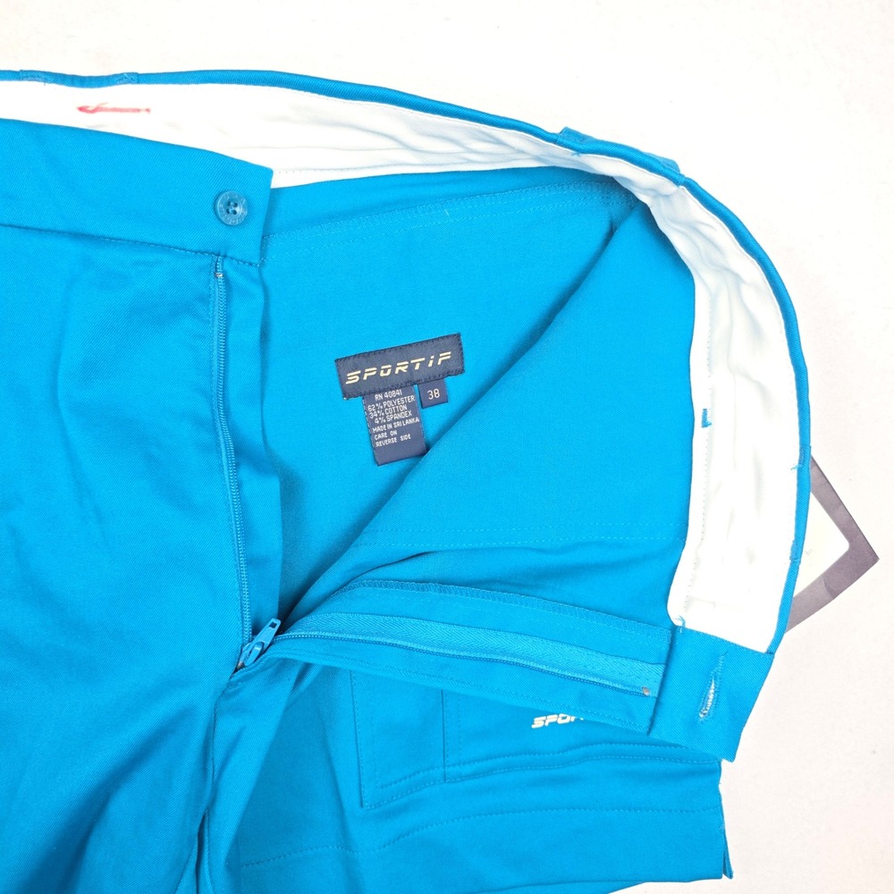 SPORTIF USA Vintage Men's Tahoe Blue Cargo Shorts Rugged Boating Hike Sz 38 NWT‎ - Picture 5 of 11